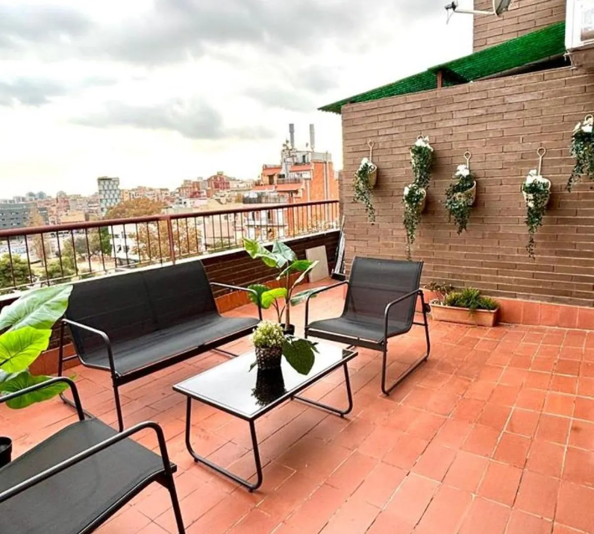 דירות ברצלונה Sants Station Penthouse ספרד